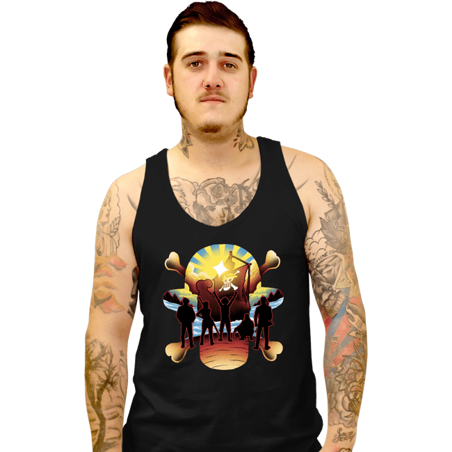 Secret_Shirts Tank Top, Unisex / Small / Black Nakamas!