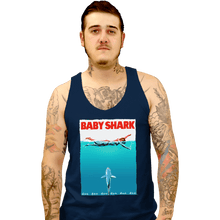 Load image into Gallery viewer, Shirts Tank Top, Unisex / Small / Navy Baby Shark
