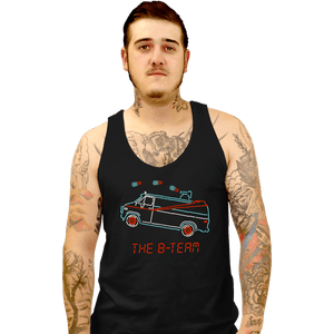 Shirts Tank Top, Unisex / Small / Black B-Team Van