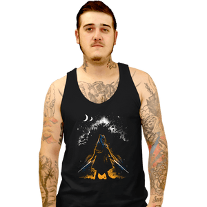 Daily_Deal_Shirts Tank Top, Unisex / Small / Black Twin Blade Fulcrum