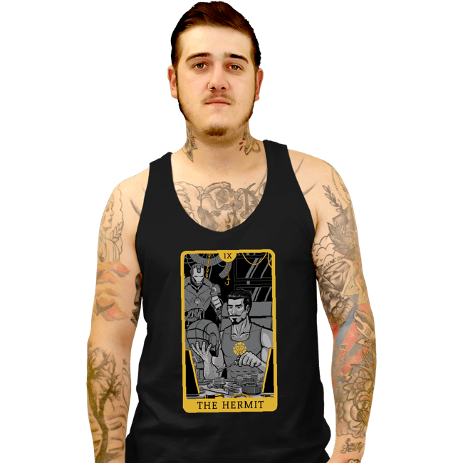 Secret_Shirts Tank Top, Unisex / Small / Black The Iron Hermit