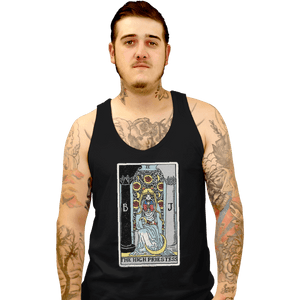 Shirts Tank Top, Unisex / Small / Black The High Priestess