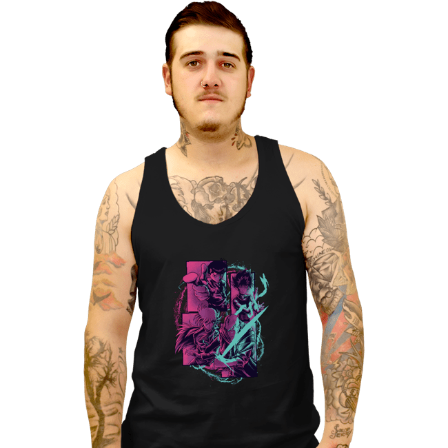 Shirts Tank Top, Unisex / Small / Black Ghost Detective