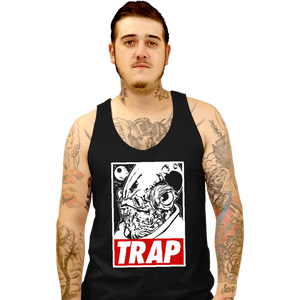 Shirts Tank Top, Unisex / Small / Black Trap