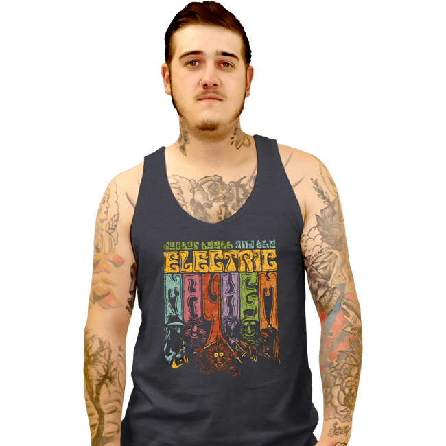 Daily_Deal_Shirts Tank Top, Unisex / Small / Dark Heather The Electric Mayhem
