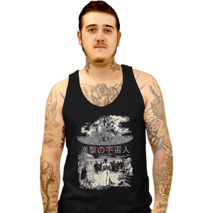 Shirts Tank Top, Unisex / Small / Black Attack on London