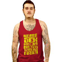 Load image into Gallery viewer, Daily_Deal_Shirts Tank Top, Unisex / Small / Red 1234 Omb
