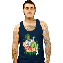 Load image into Gallery viewer, Daily_Deal_Shirts Tank Top, Unisex / Small / Navy Do You Love Me?
