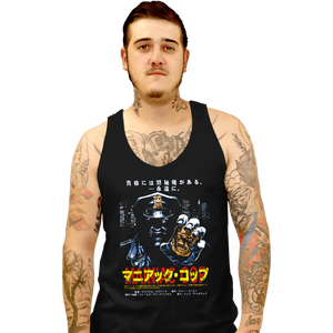 Daily_Deal_Shirts Tank Top, Unisex / Small / Black Maniac Cop