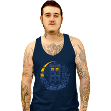 Load image into Gallery viewer, Secret_Shirts Tank Top, Unisex / Small / Navy Traveller
