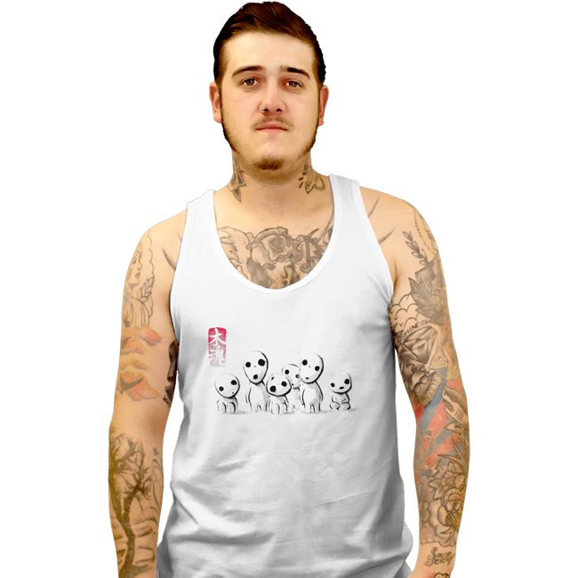 Shirts Tank Top, Unisex / Small / White Spirit Ink