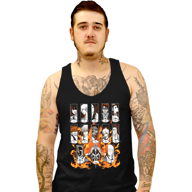 Shirts Tank Top, Unisex / Small / Black Captain