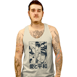 Secret_Shirts Tank Top, Unisex / Small / White Trigun Gunsmoke