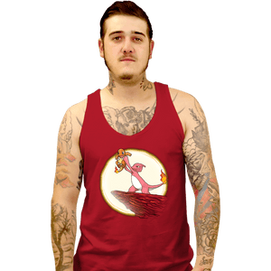 Shirts Tank Top, Unisex / Small / Red PokeKing