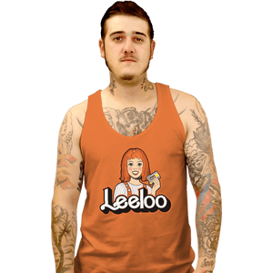 Shirts Tank Top, Unisex / Small / Orange Leeloo