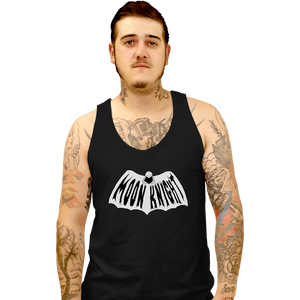 Daily_Deal_Shirts Tank Top, Unisex / Small / Black Retro Moon Knight