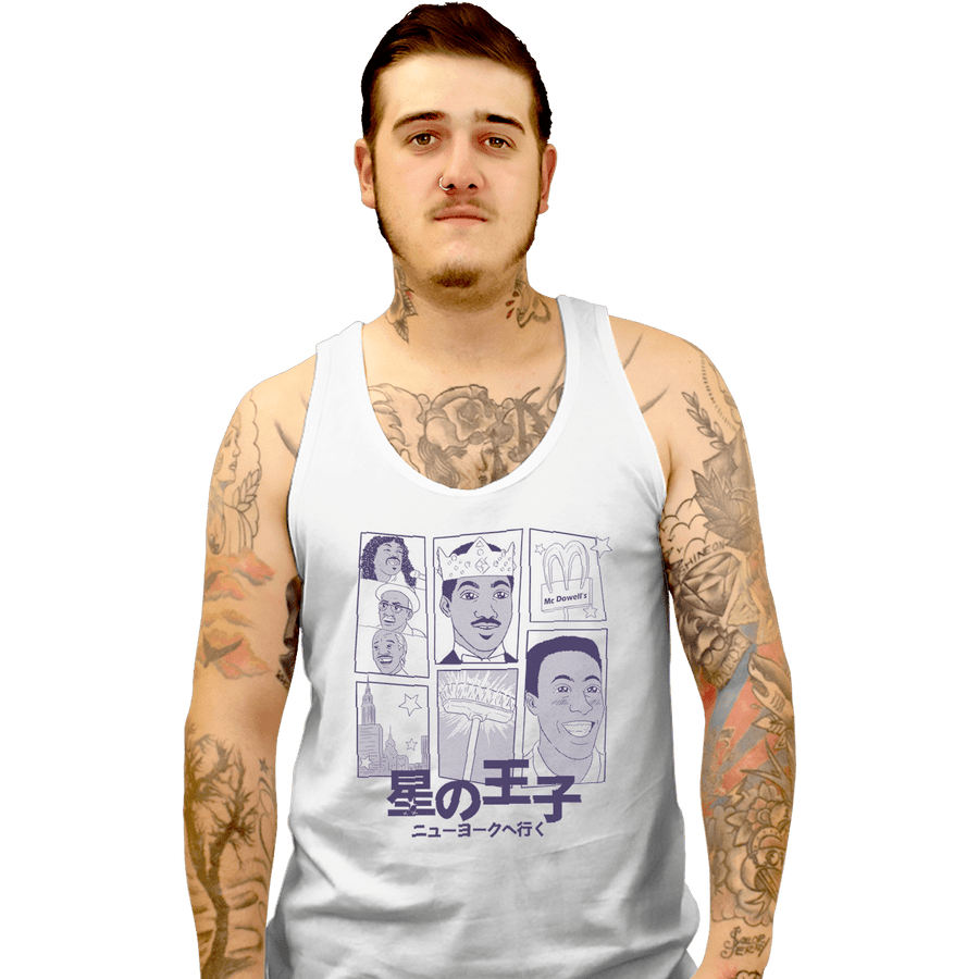Shirts Tank Top, Unisex / Small / White Coming To Anime