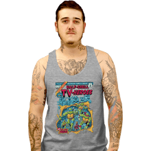 Load image into Gallery viewer, Shirts Tank Top, Unisex / Small / Sports Grey Giant SIzed Turtles
