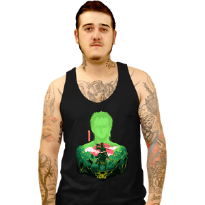 Daily_Deal_Shirts Tank Top, Unisex / Small / Black Zorro Shadow