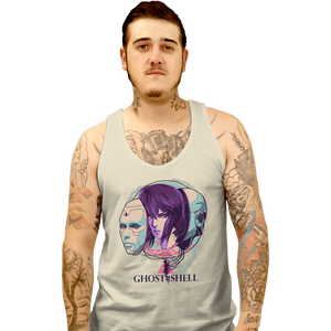 Daily_Deal_Shirts Tank Top, Unisex / Small / White Ghost In The Shell
