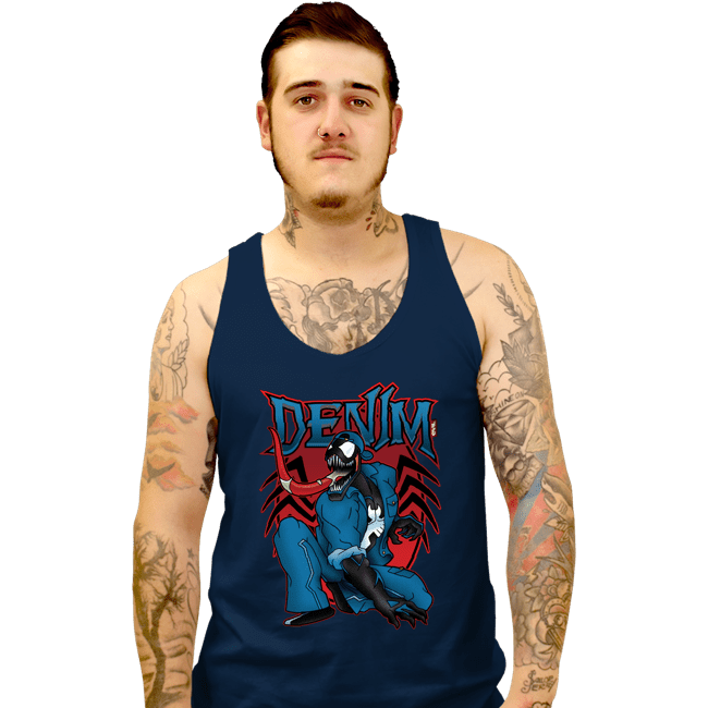 Last_Chance_Shirts Tank Top, Unisex / Small / Navy Denim