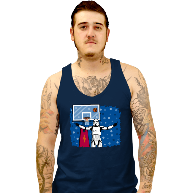 Secret_Shirts Tank Top, Unisex / Small / Navy No Look Shot