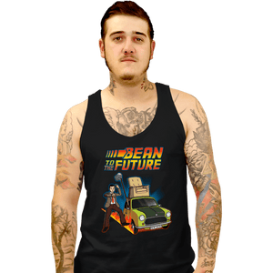 Daily_Deal_Shirts Tank Top, Unisex / Small / Black Bean To The Future