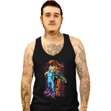 Load image into Gallery viewer, Shirts Tank Top, Unisex / Small / Black Samus Jojo
