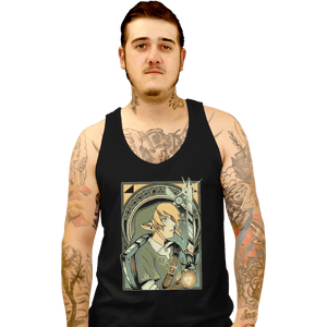 Shirts Tank Top, Unisex / Small / Black Hylian Warrior