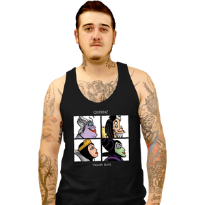 Daily_Deal_Shirts Tank Top, Unisex / Small / Black Queenz Villain Days