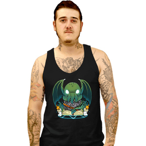 Shirts Tank Top, Unisex / Small / Black Demon Dice