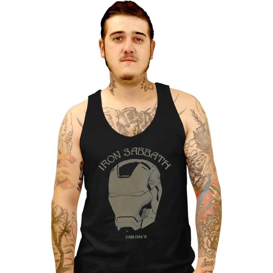 Shirts Tank Top, Unisex / Small / Black Iron Sabbath