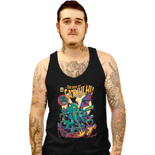Load image into Gallery viewer, Daily_Deal_Shirts Tank Top, Unisex / Small / Black The Rise Of Cathulhu
