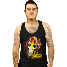 Load image into Gallery viewer, Daily_Deal_Shirts Tank Top, Unisex / Small / Black General Kenobi Meme
