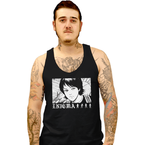 Shirts Tank Top, Unisex / Small / Black Enigma