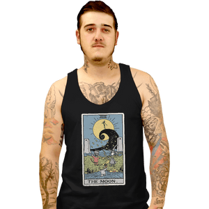 Shirts Tank Top, Unisex / Small / Black The Moon