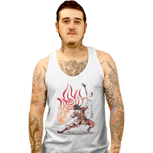 Load image into Gallery viewer, Shirts Tank Top, Unisex / Small / White The Power Of The Fire Nation
