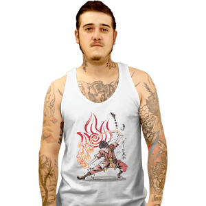 Shirts Tank Top, Unisex / Small / White The Power Of The Fire Nation