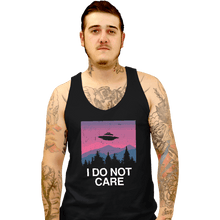 Load image into Gallery viewer, Secret_Shirts Tank Top, Unisex / Small / Black I Do Not Care

