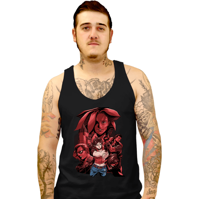 Secret_Shirts Tank Top, Unisex / Small / Black Escape The Horror