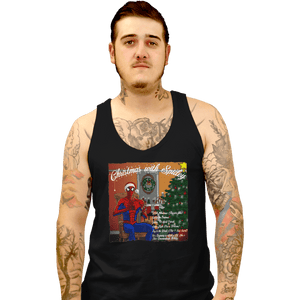 Shirts Tank Top, Unisex / Small / Black Spidey Christmas Album
