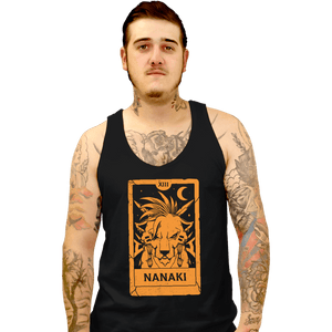 Daily_Deal_Shirts Tank Top, Unisex / Small / Black Nanaki Tarot Card