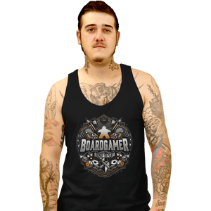 Shirts Tank Top, Unisex / Small / Black Boardgamer