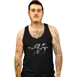 Shirts Tank Top, Unisex / Small / Black Wall-E Fiction