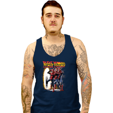 Load image into Gallery viewer, Secret_Shirts Tank Top, Unisex / Small / Navy Back To The Multiverse
