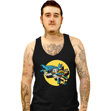 Load image into Gallery viewer, Daily_Deal_Shirts Tank Top, Unisex / Small / Black The Adventures Of The Night Knights
