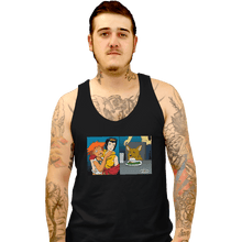 Load image into Gallery viewer, Shirts Tank Top, Unisex / Small / Black Women Yelling At A Data Dog
