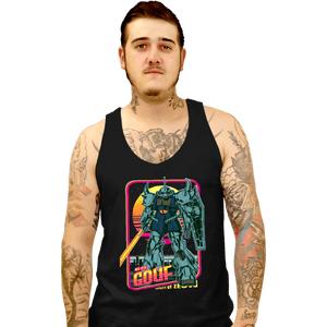 Daily_Deal_Shirts Tank Top, Unisex / Small / Black MS-07B Gouf