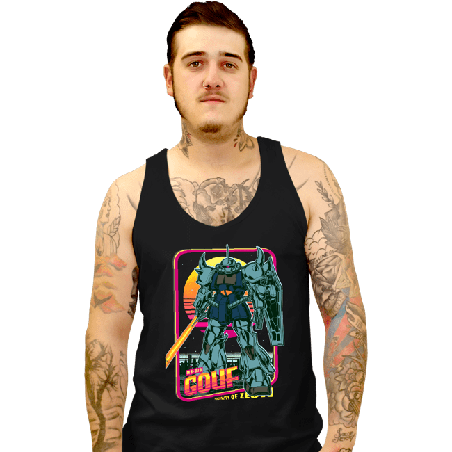 Daily_Deal_Shirts Tank Top, Unisex / Small / Black MS-07B Gouf
