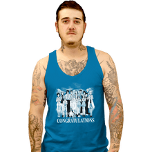 Load image into Gallery viewer, Shirts Tank Top, Unisex / Small / Sapphire Congratulations
